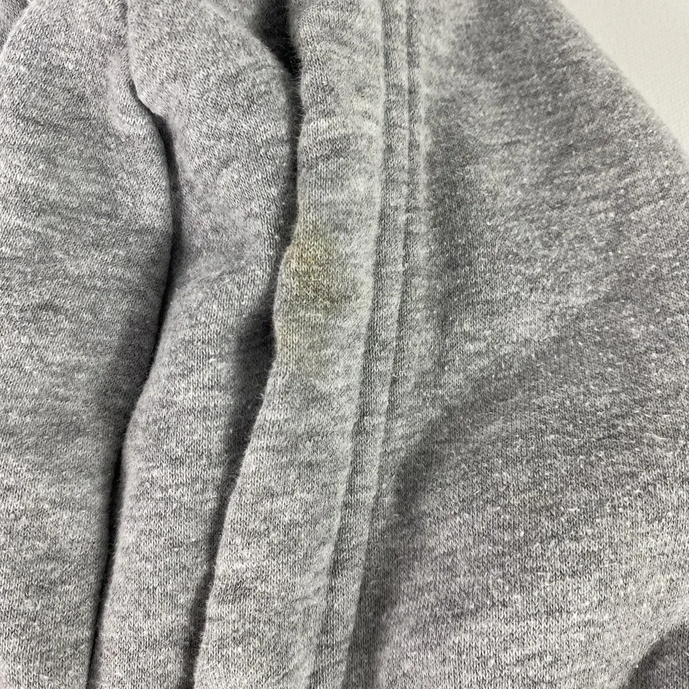 North Face Hoodie Mens Medium Gray Pullover Sweatshirt Never Stop Exploring Logo